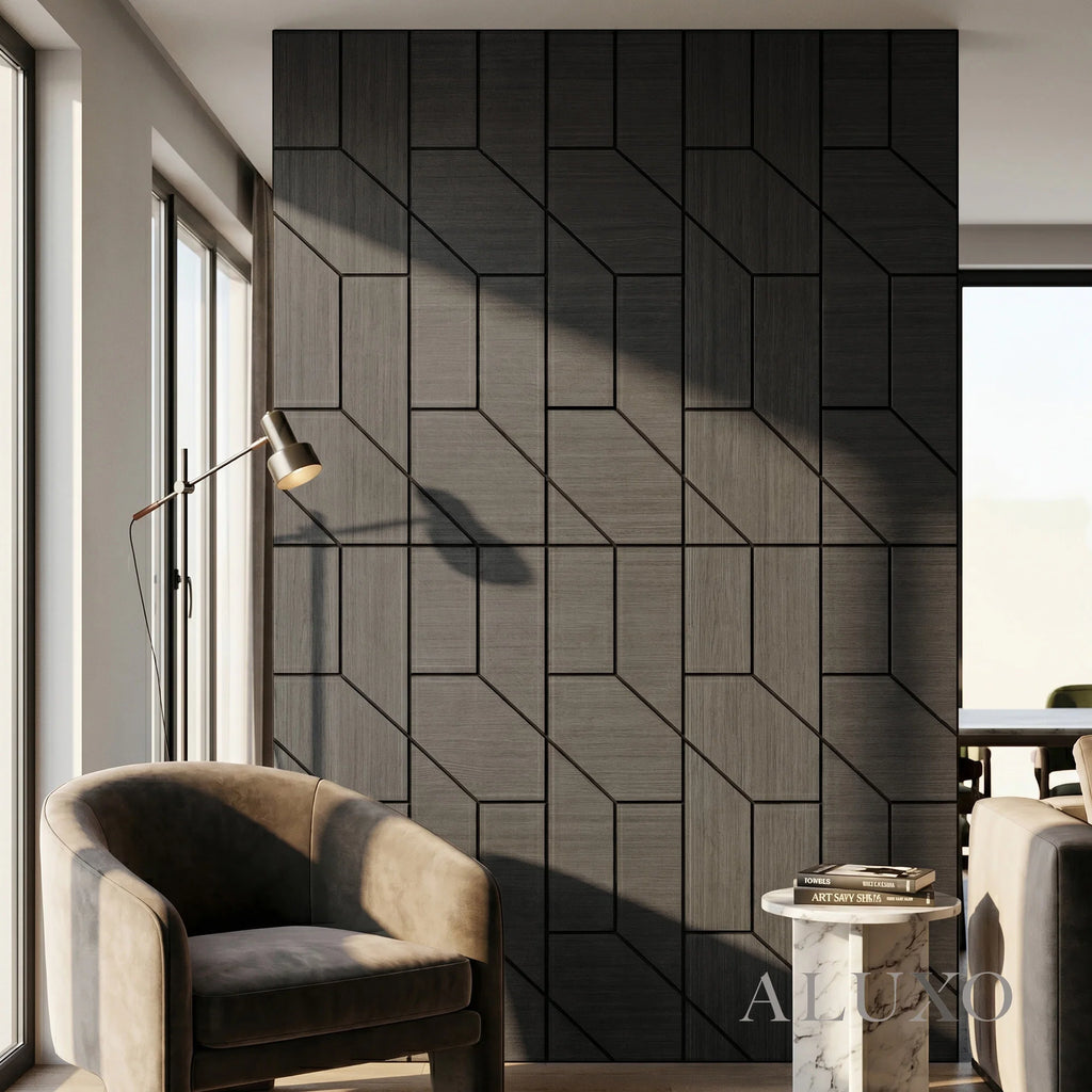 Panelux™ Lite Wedge Acoustic Wall Panels - 120x30cm (Set of 4) | Self Adhesive, 5 Colours