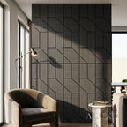 Panelux™ Lite Wedge Acoustic Wall Panels - 120x30cm (Set of 4) | Self Adhesive, 5 Colours