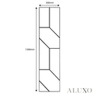Panelux™ Lite Wedge Acoustic Wall Panels - 120x30cm (Set of 4) | Self Adhesive, 5 Colours