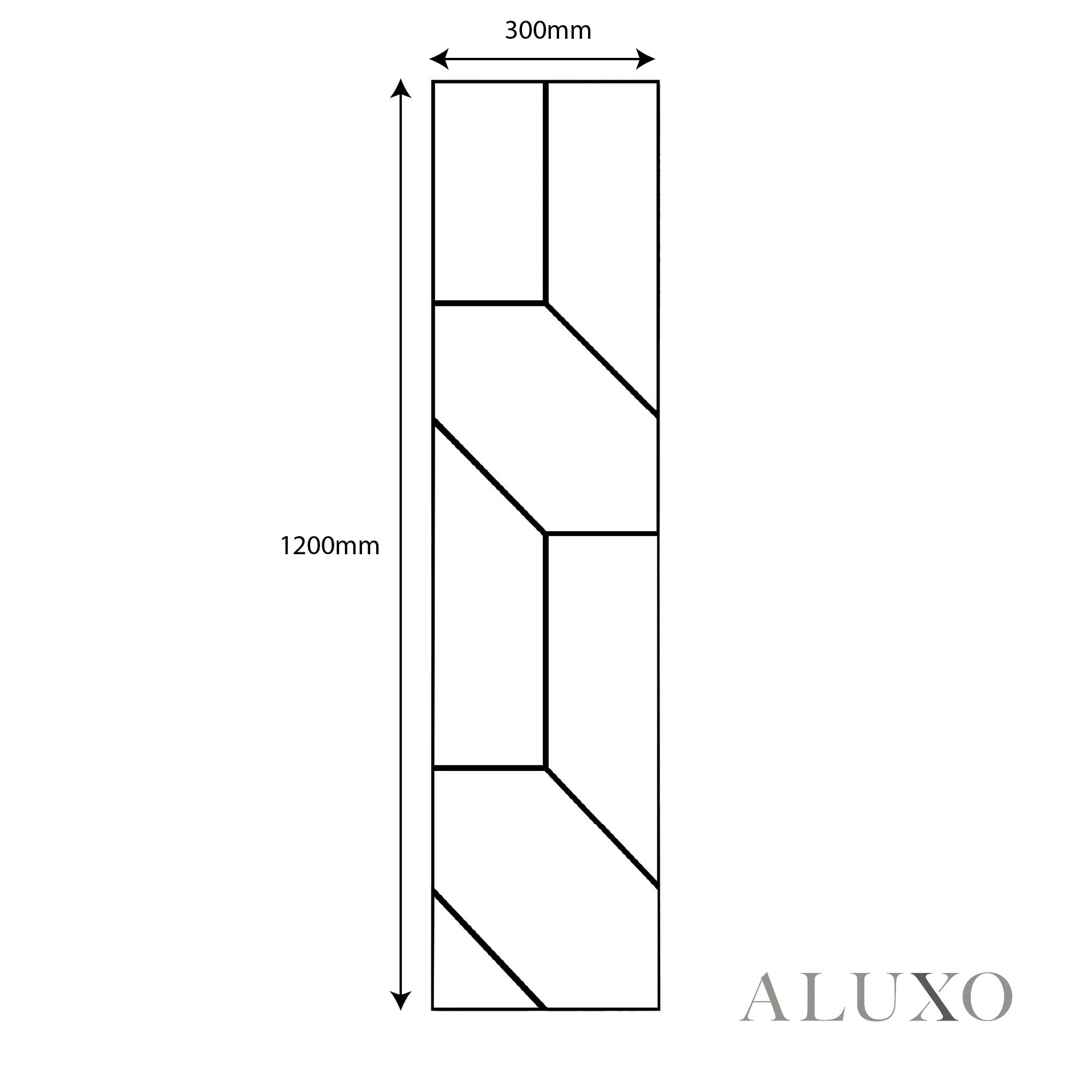 Panelux™ Lite Wedge Acoustic Wall Panels - 120x30cm (Set of 4) | Self Adhesive, 5 Colours