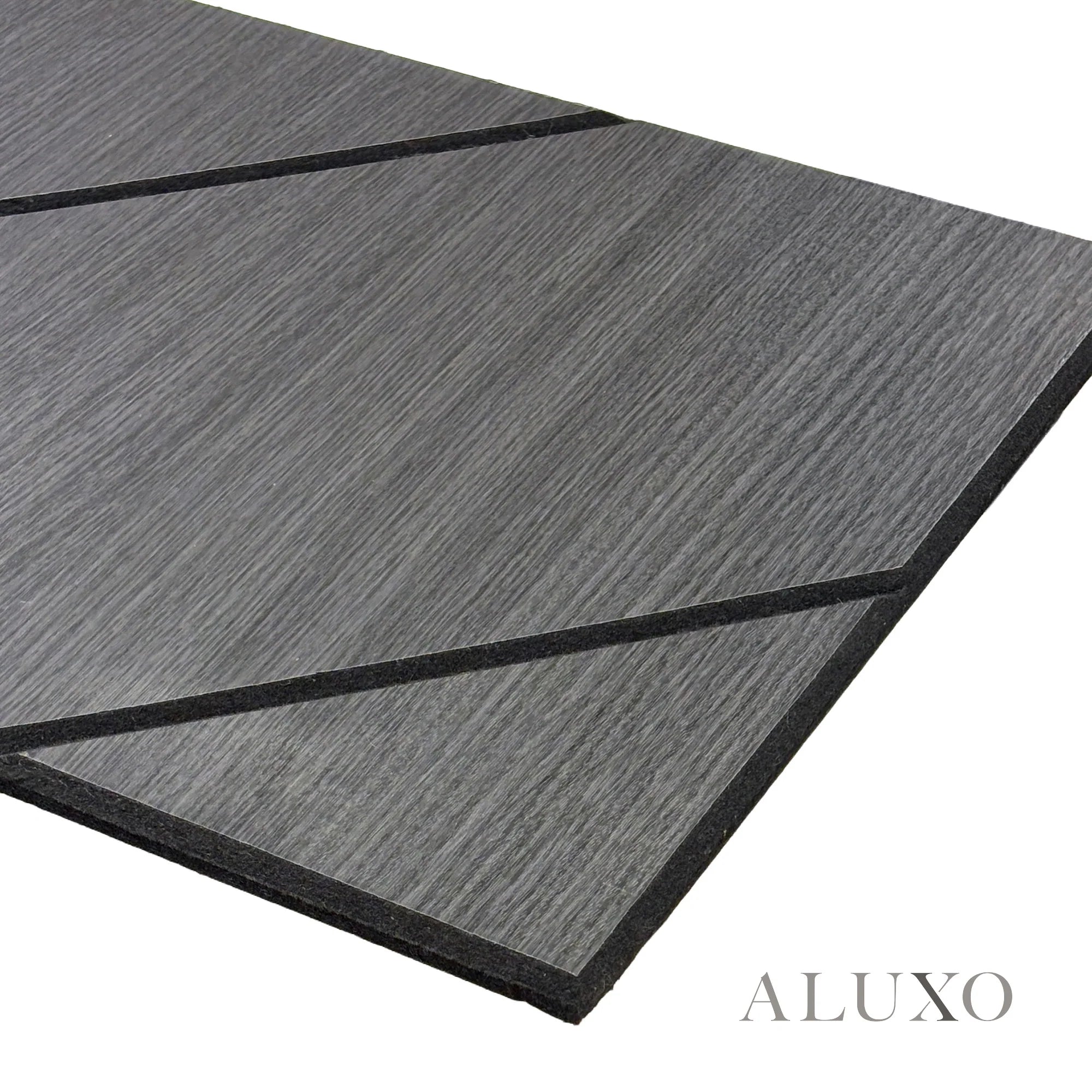 Panelux™ Lite Wedge Acoustic Wall Panels - 120x30cm (Set of 4) | Self Adhesive, 5 Colours