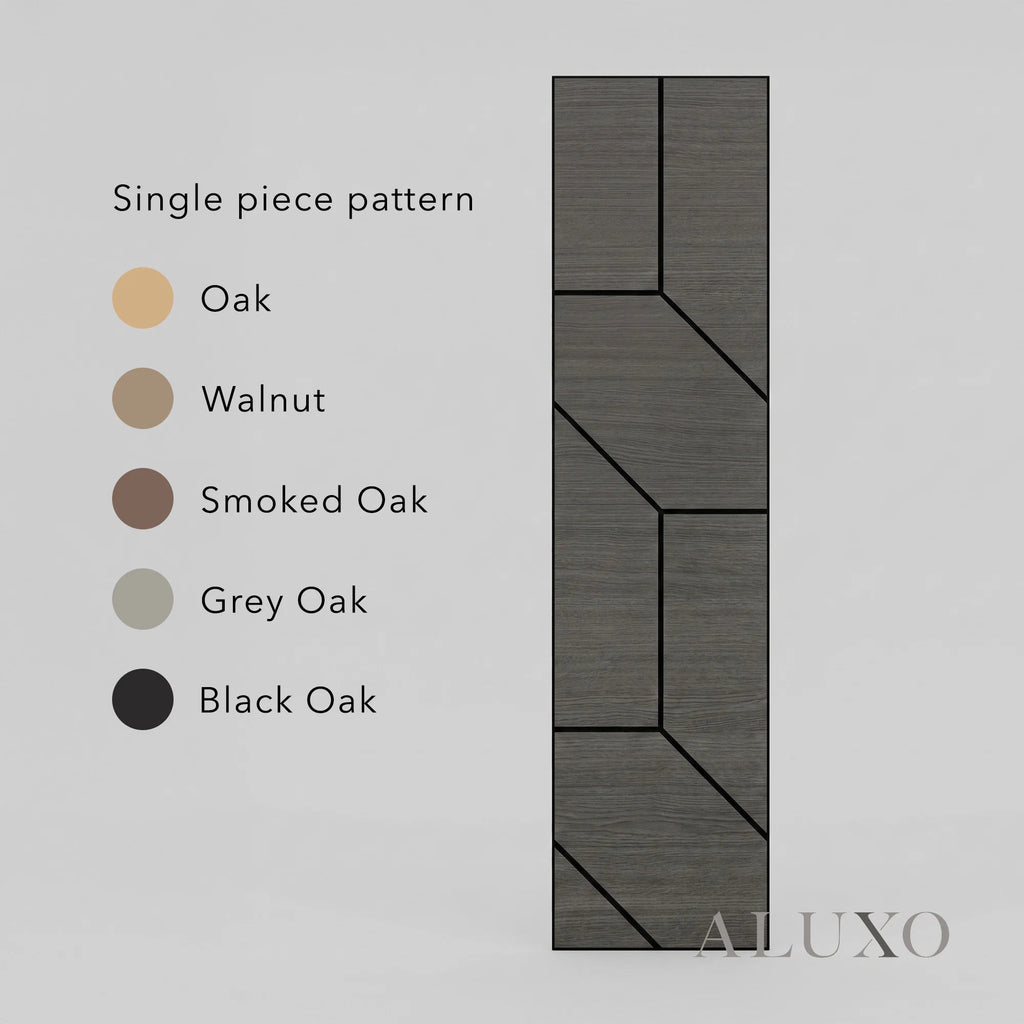 Panelux™ Lite Wedge Acoustic Wall Panels - 120x30cm (Set of 4) | Self Adhesive, 5 Colours