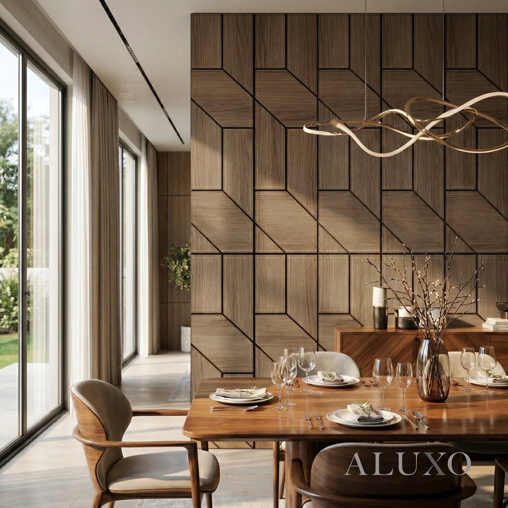 Panelux™ Lite Wedge Acoustic Wall Panels - 120x30cm (Set of 4) | Self Adhesive, 5 Colours