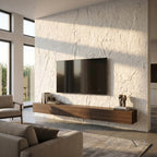 Outdoor Off White Riven MCM Flexible Stone 2.88m² | 120x60cm Weather-Proof Exterior Panel (Set of 4)