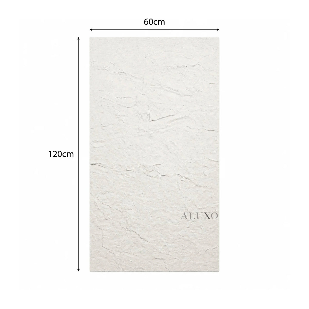 Outdoor Off White Riven MCM Flexible Stone 2.88m² | 120x60cm Weather-Proof Exterior Panel (Set of 4)