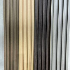 Light Grey Seamless Wall Panels UK - Waterproof Wood Effect