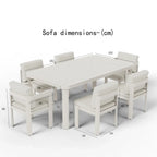 Sofia 6 Seater Garden Dining Set – Luxury Outdoor Furniture UK