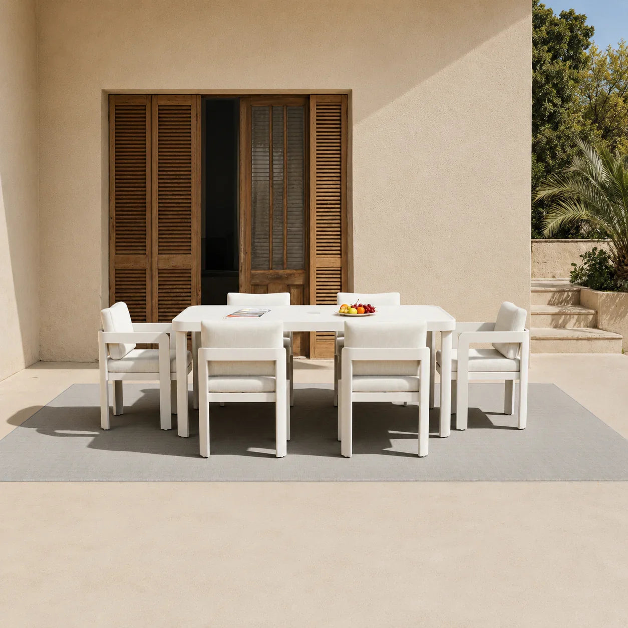 Sofia 6 Seater Garden Dining Set – Luxury Outdoor Furniture UK