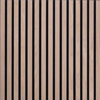Walnut Wooden Acoustic Wall Panels – 60cm x 60cm Wall Cladding UK