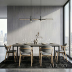 Light Grey Travertine MCM Flexible Stone | 120cm x 60cm Indoor Feature Wall Panel (Set of 4)