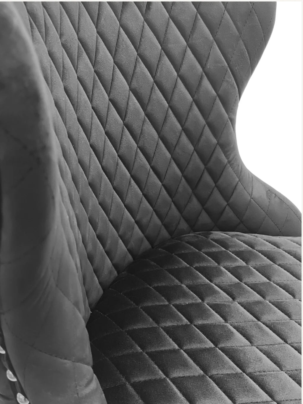Pair of 2 Valentino Dark Grey Lion Knocker Chair
