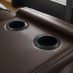 Venice 3 + 2 Leather Reclining Sofa Suite | Black | Brown | Grey
