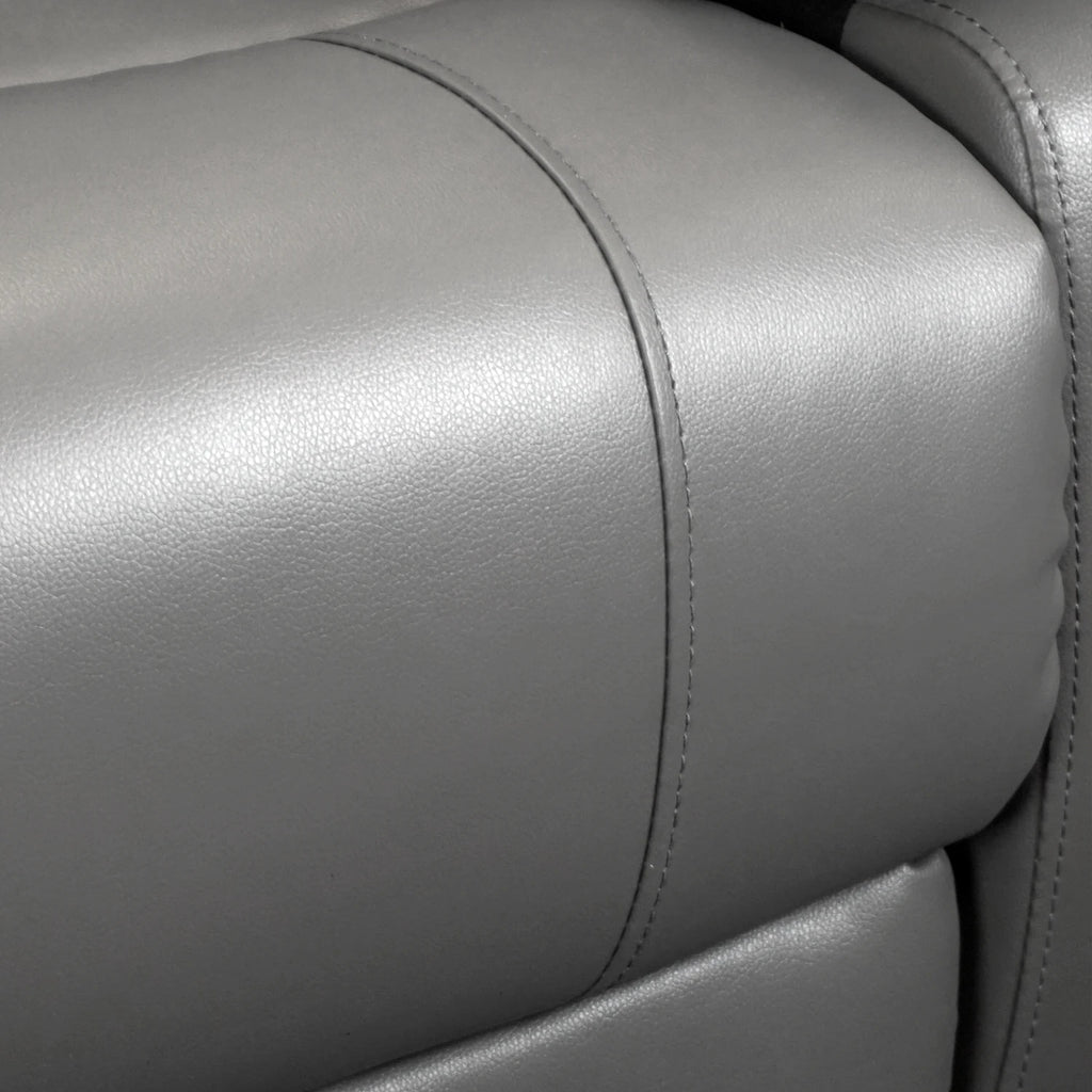 Venice 3 + 2 Leather Reclining Sofa Suite | Black | Brown | Grey