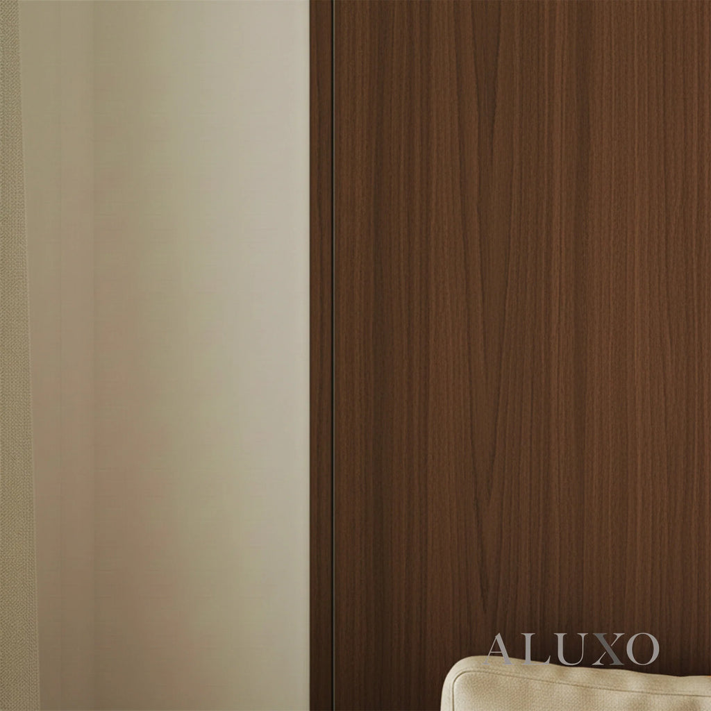WPC FLAT Decorative Wall Panels 236×40cm (SET of 5) - Walnut (Dark Oak)