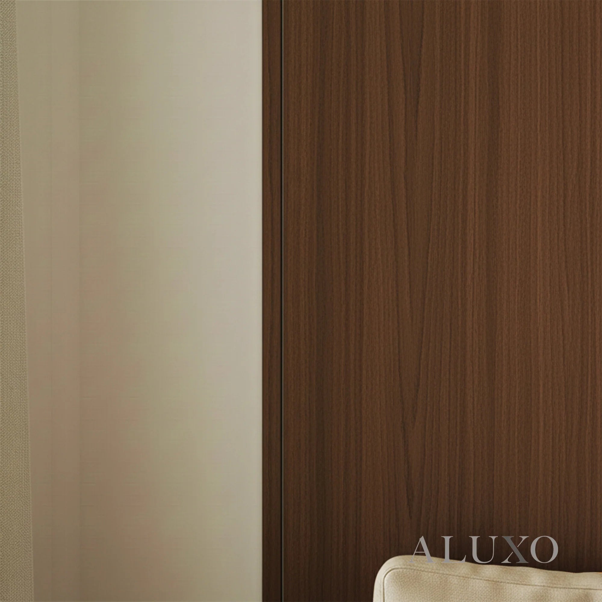WPC FLAT Decorative Wall Panels 236×40cm (SET of 5) - Walnut (Dark Oak)