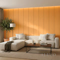WPC FLAT Decorative Wall Panels 236×40cm (SET of 5) - Light Oak