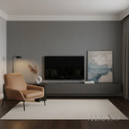 WPC 3D FLUTED Wall Panels 235×16cm (SET of 15) - Matte Grey