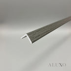 WPC Full Wall Set: 3D Wave & Flat Panels + 4 End Trims - Ash Grey