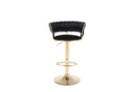 Paris Black and Gold Bar Stool