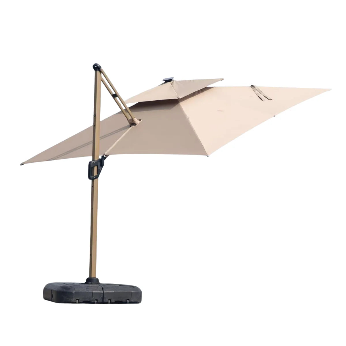 Camber 3m Cantilever Parasol with Solar LED Lights – Outdoor Garden Parasol UK