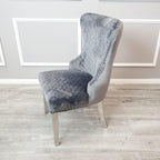 Pair of Lewis Dining Lion Knocker Chairs
