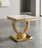 Arriana Gold Side Table