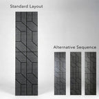 Panelux™ Lite Wedge Acoustic Wall Panels - 120x30cm (Set of 4) | Self Adhesive, 5 Colours
