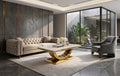 London Marble Coffee Table – Modern UK Living Room Table