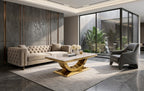 London Marble Coffee Table – Modern UK Living Room Table