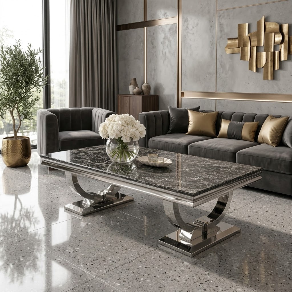 Arriana Marble Coffee Table
