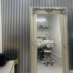 Chrome/Black PVC Slatted Wall Panels UK – Waterproof Decorative Wood Effect Finish