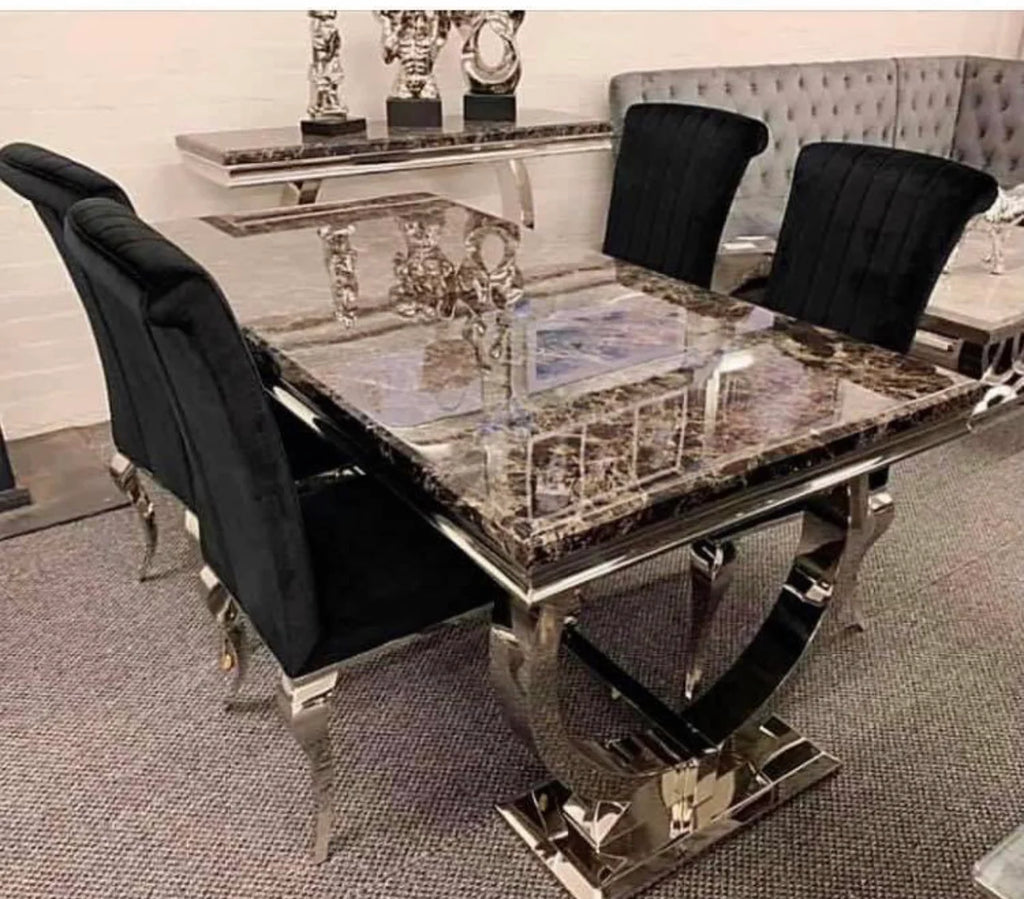 Arianna Grey Dining Table