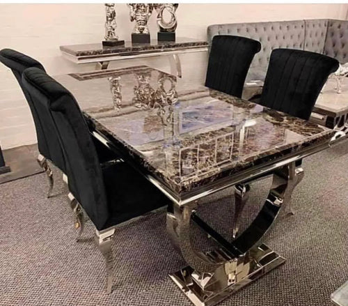 Arianna Grey Dining Table