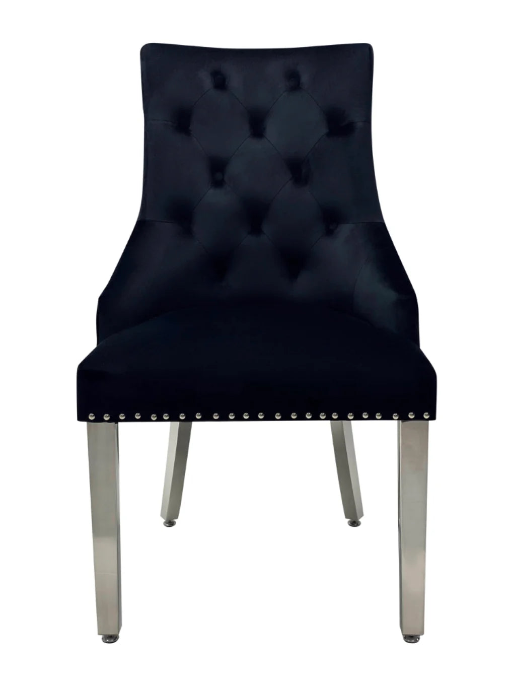 Majestic Black Lion Knocker Dining Chaird | Order 2-4-6-8