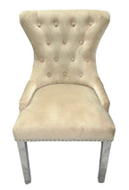 Chelsea Mink Lion Knocker Chair