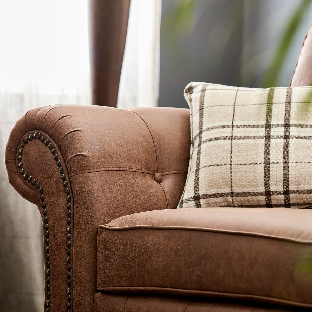 Oakland Leather 3 Seater Sofa