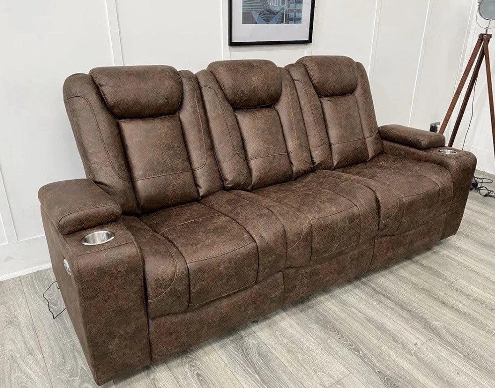 Jupiter Power Reclining Tech Sofa Range