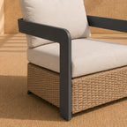 Selene 5 Seater Garden Lounge Set – Luxury Wicker Outdoor Sofa Set UK
