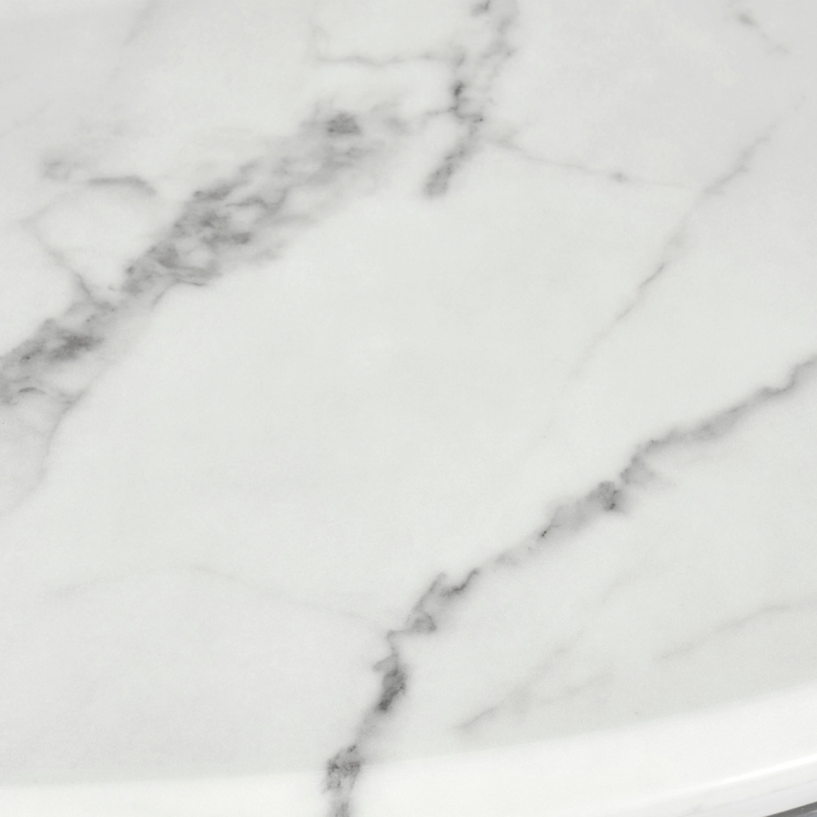 louis 1m x1m marble dining set with velvet knocker chairs