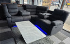 Sorrento Electric Recliner Corner Sofa