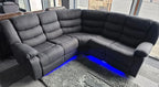 Sorrento Electric Recliner Corner Sofa