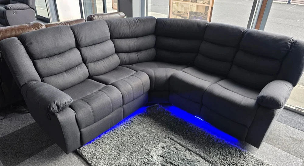 Sorrento Electric Recliner Corner Sofa