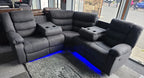 Sorrento Electric Recliner Corner Sofa