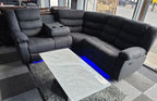 Sorrento Electric Recliner Corner Sofa