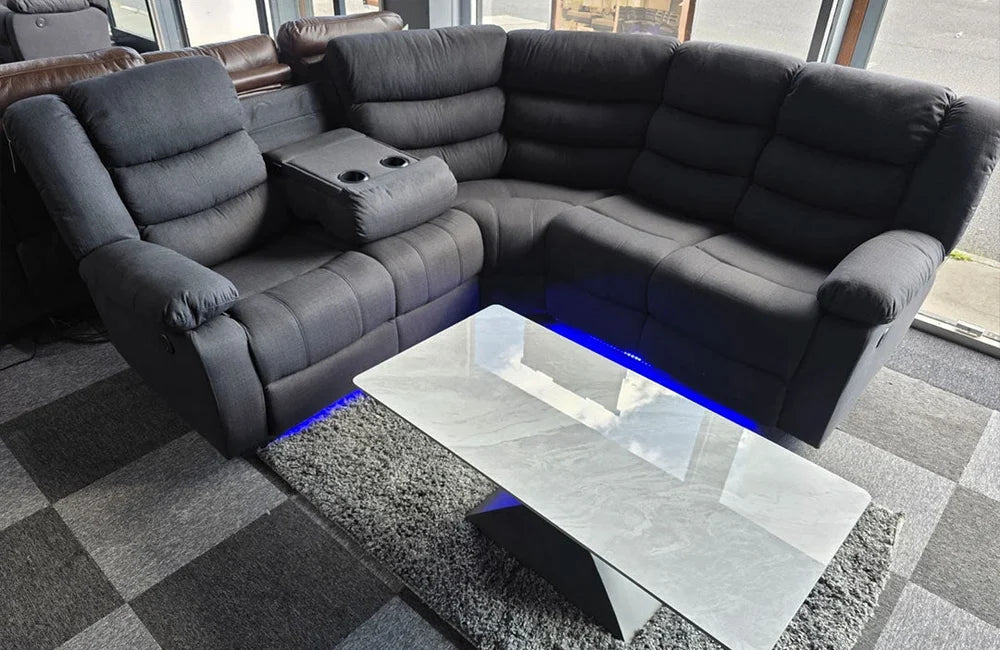 Sorrento Electric Recliner Corner Sofa