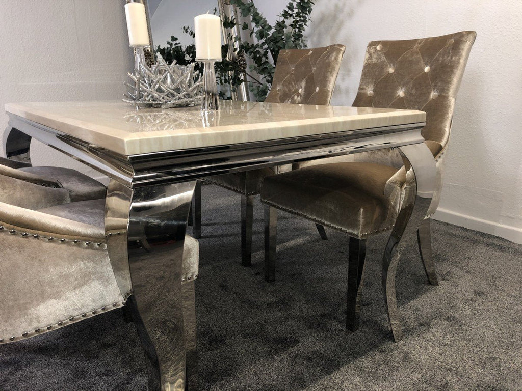 Vienna Marble Top Dining Table