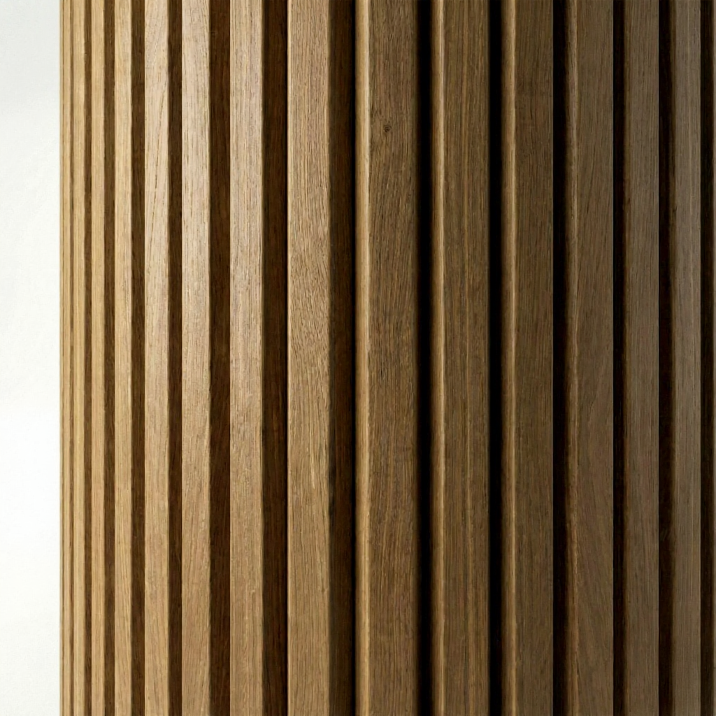 Flexii™ Flex Walnut Slatted Wall Panel | Flexible Wood Slats 240cm x 60cm (Set of 2)
