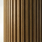 Flexii™ Flex Walnut Slatted Wall Panel | Flexible Wood Slats 240cm x 60cm (Set of 2)