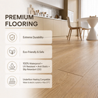Fortis Floors™ Elementary Luxury LVT Wood Plank - Blond Oak | 750mm x 150mm (2.02m² Pack)