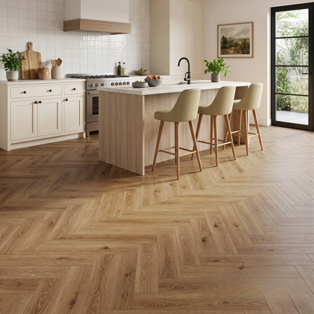 Fortis Floors™ Elementary Luxury LVT Wood Plank - Honey Oak | 750mm x 150mm (2.02m² Pack)